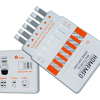 HOMEMED Multi-Drug 6 Panel Dipcard Shipper (25s)